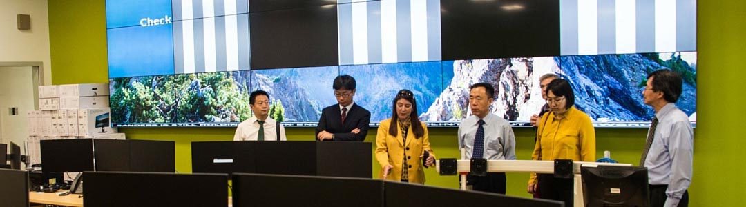 Faculty and partners visit nuclear reactor