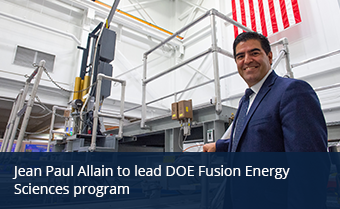 Jean Paul Allain to lead DOE Fusion Energy Sciences program