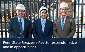 Penn State Breazeale Reactor expands in size and in opportunities